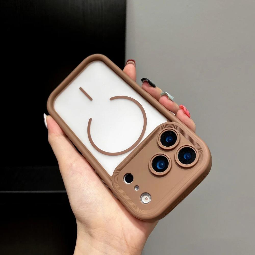 

Luxury Heat Dissipation Phone Case For iPhone 17 Air 16 15 14 13 12 Pro Max Plus For MagSafe Magnetic Shockproof Cover Funda iPhone17