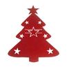 12Pcs Christmas Tableware Holder Flatware Bag Xmas Tree Cutlery Pockets Dinner Knife Fork