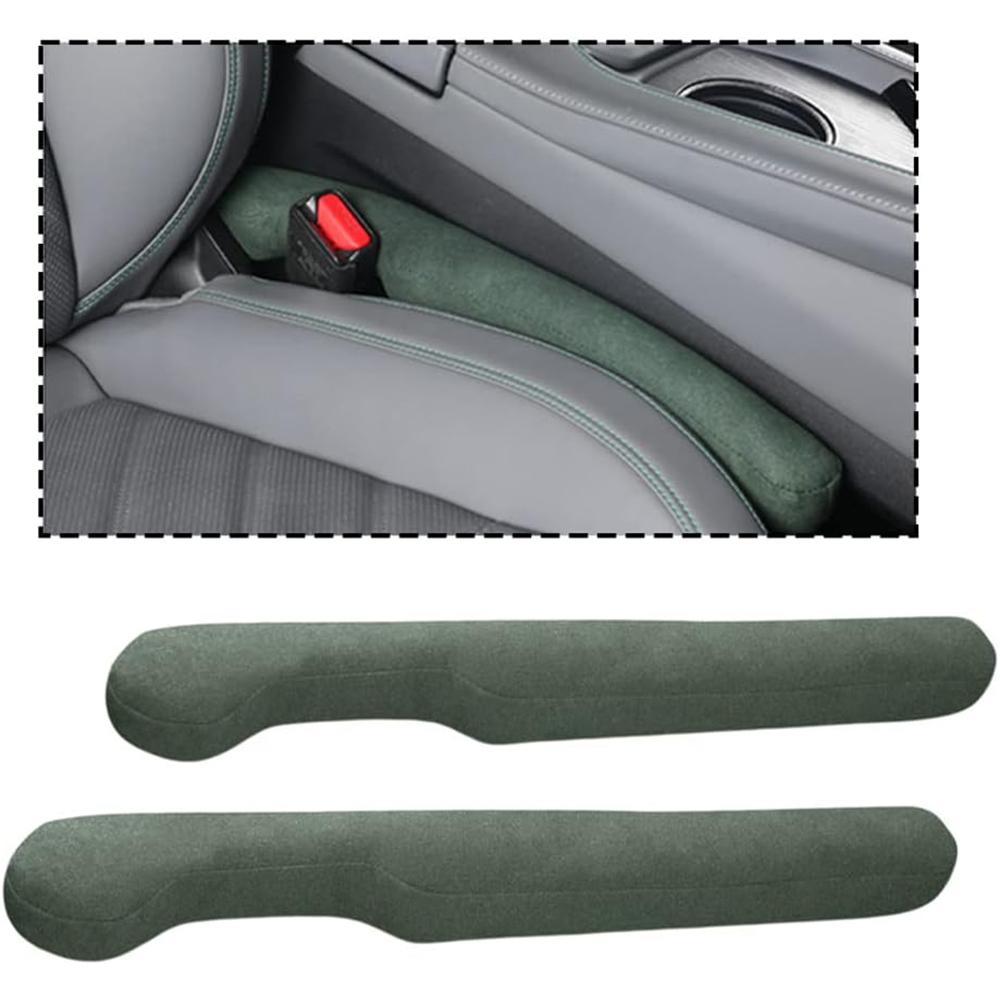 2PCS Universal Car Seat Gaps Filler Car Accessories Black Fit For Most Vehicles