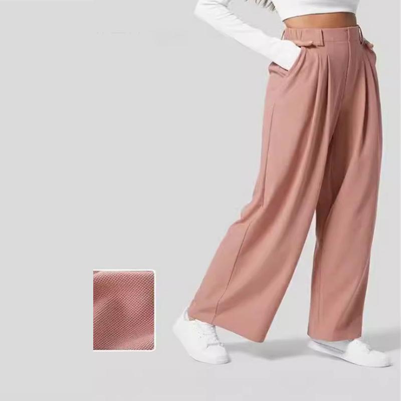 Широкие брюки с высокой талией — фото 12