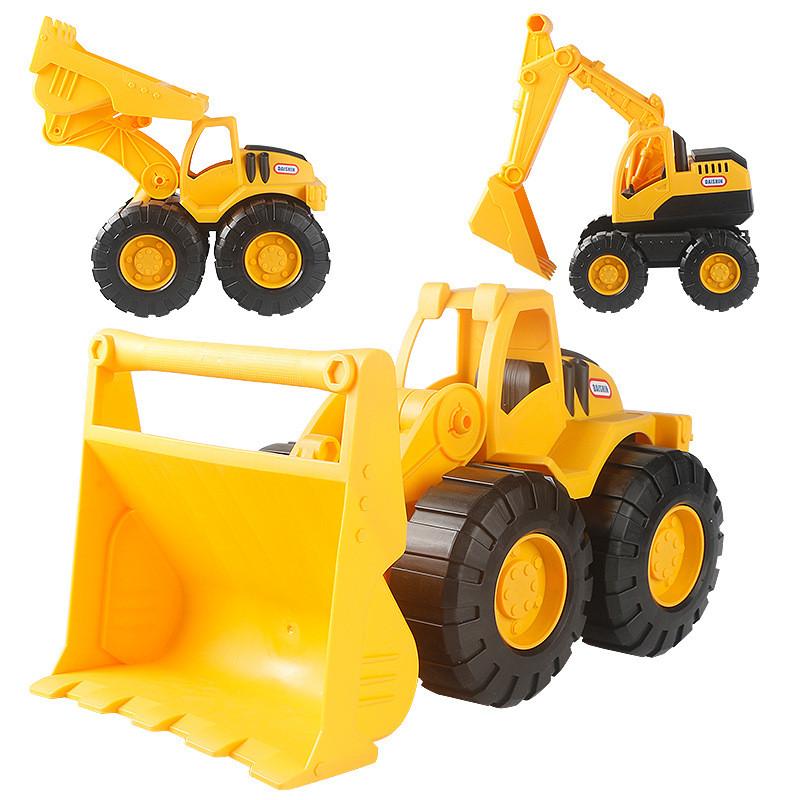 Car Engineering Children Fall Resistant Excavator Stirring Truck Boy Beach Toy