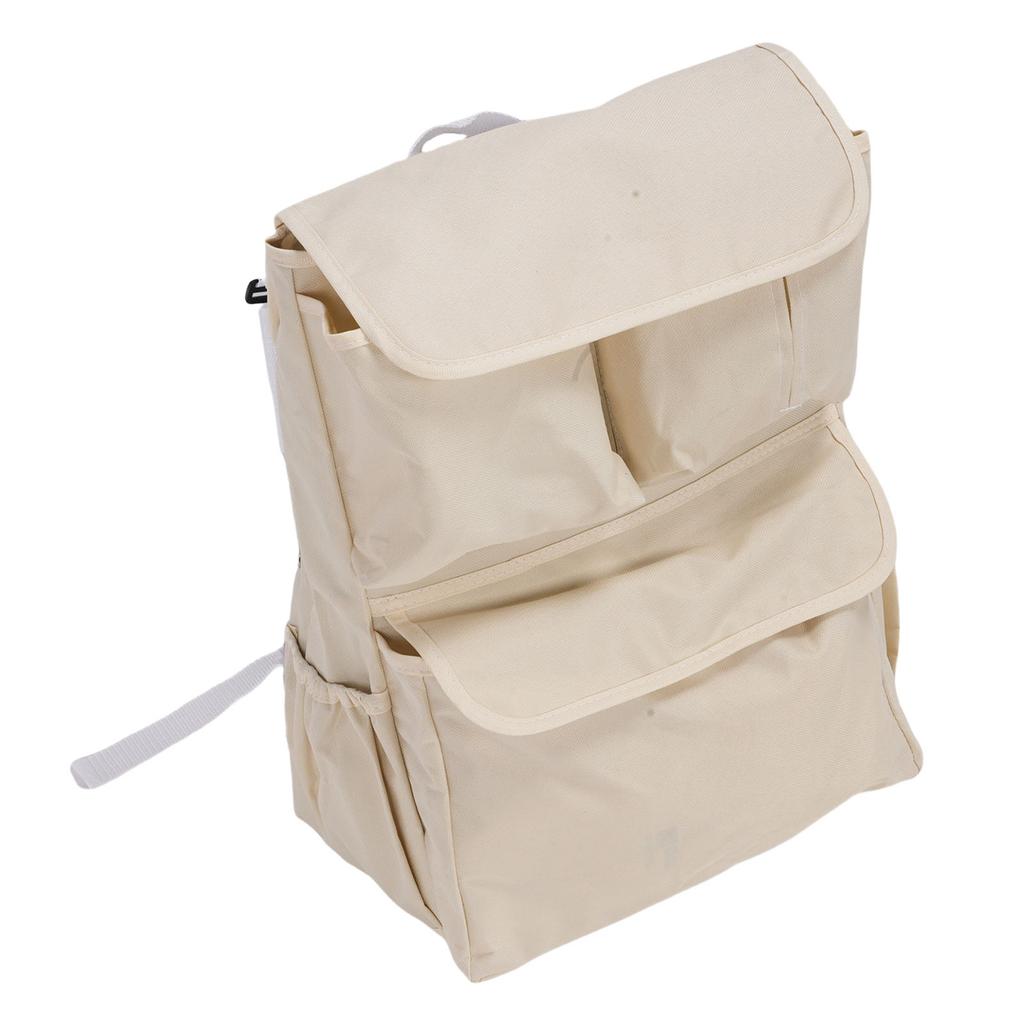 Universal Stroller Hanging Bag Oxford Cloth Baby Stroller Organizer with Cup Holder Multiple Pockets