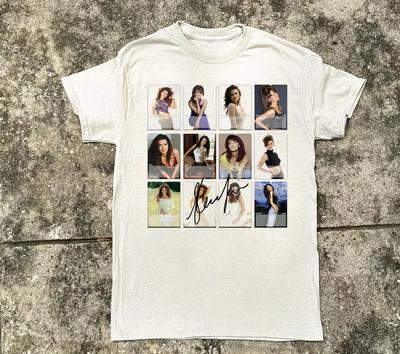 NEW HOT Shania Twain White Cotton All Size S-5XL Gift For Fans  AD104 Unisex T-Shirt
