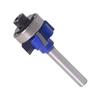 1/3PC 6mm 1/4 cala Shank frez do drewna R1mm R2mm R3mm nóż do przycinania trymer do krawędzi 4 zęby frez do drewna Bit