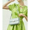 Premium Small Square Bag, First Layer Cowhide Shoulder Messenger Bag, OEM Logo Genuine Leather Women's Bag