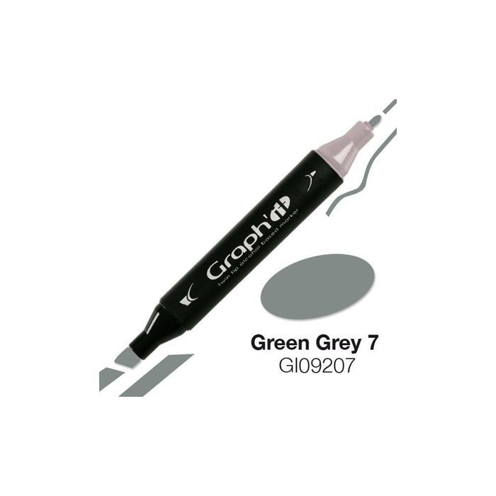 Marqueur à l'alcool Graph'it 9207 Green Grey 7