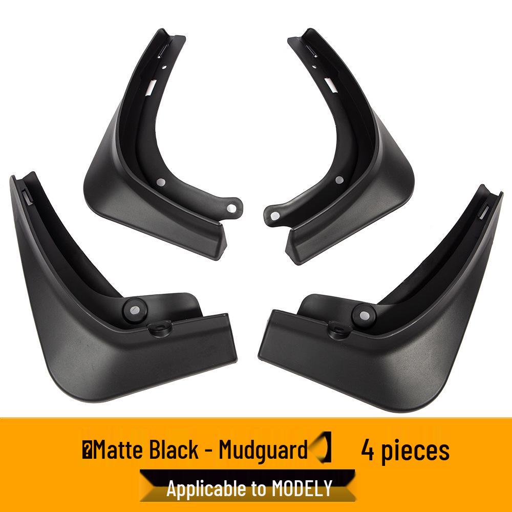 

Tesla Model 3/Y Mudguards: Punch-Free Front and Rear Wheel Sand and Mud Protection Accessories.
