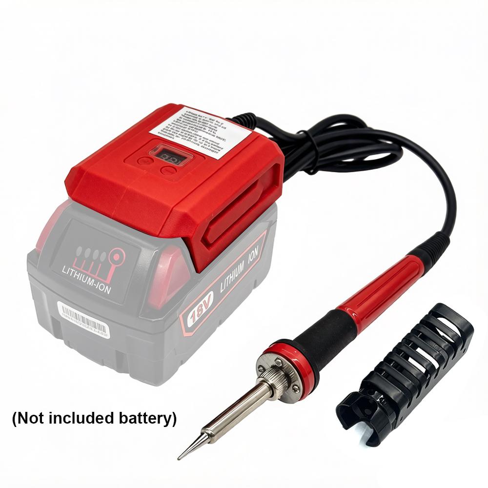 NEW Adjustable Cordless Soldering Station Solder Iron for Dewal/Makita/Milwaukee 18V-11V Max Li-ion Battery for DIY Repair Tool