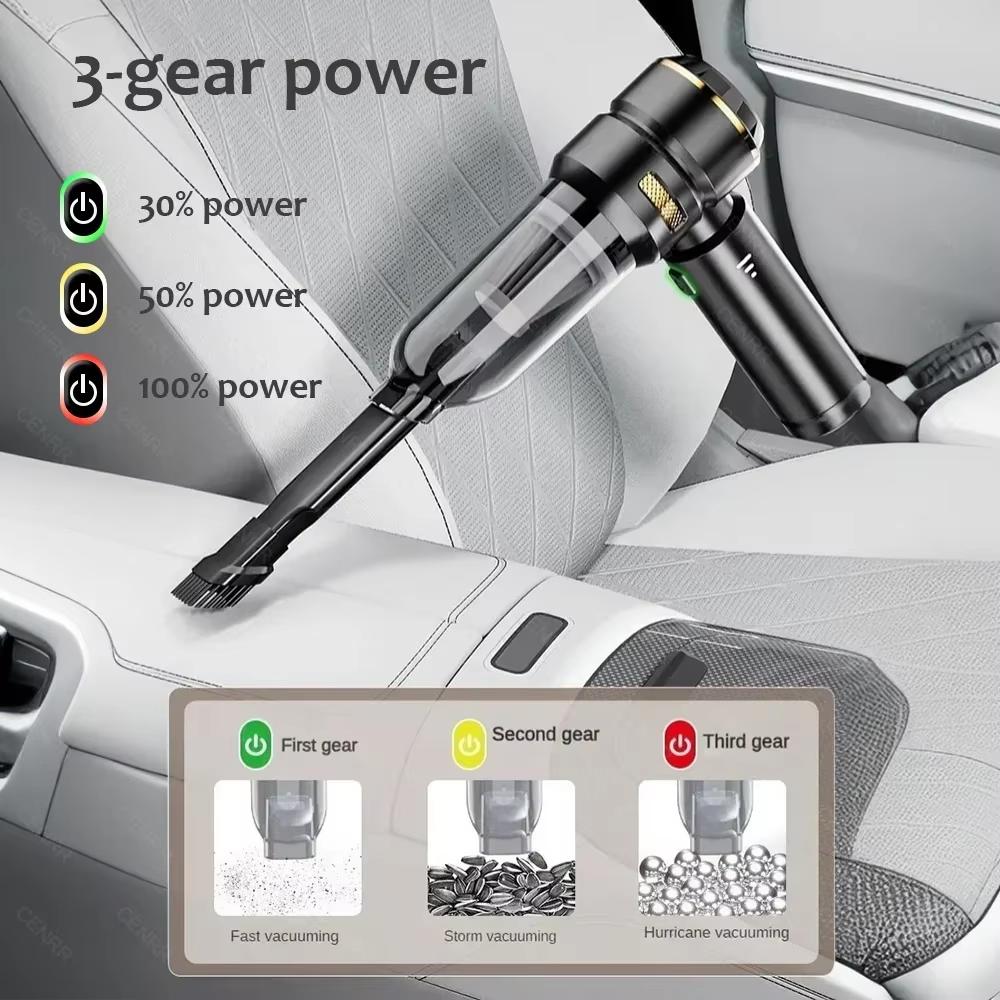 New 998000PA Car Vacuum Cleaner Powerful Portable HandHeld Vacuum Cleaner For Car Wireless Cleaner Robot Car Accessories