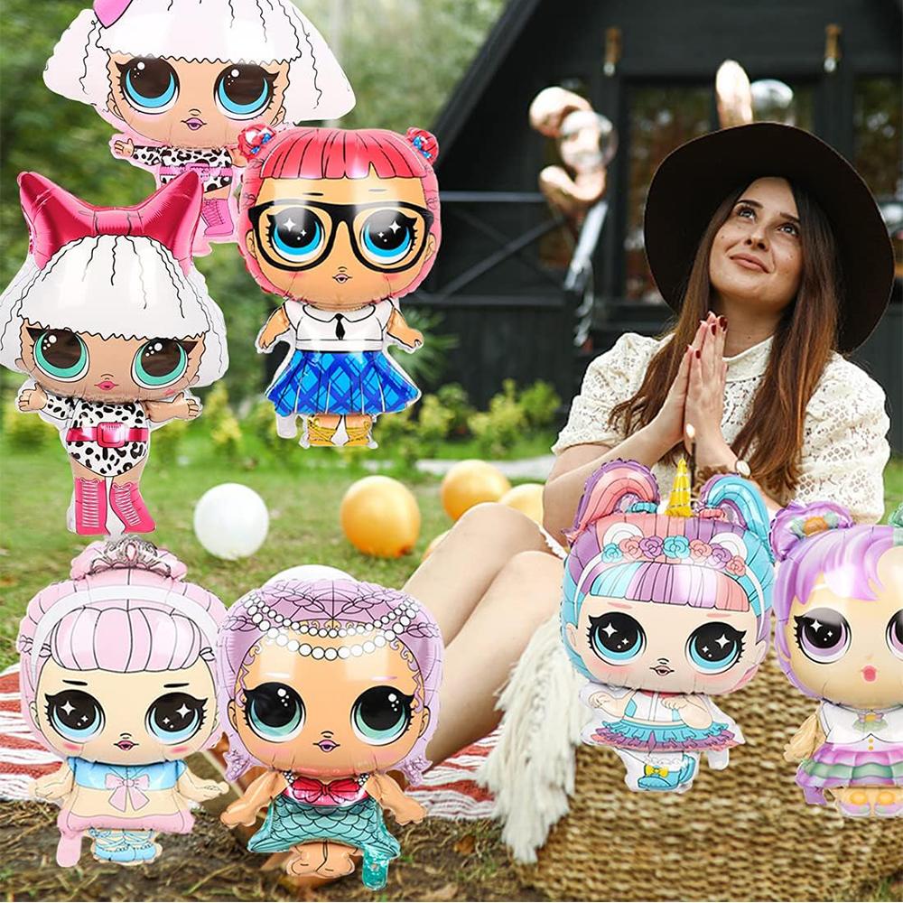 Μπαλόνι Φόιλ Κούκλα LOL Surprise Μπαλόνι Κούκλας για Παιδική Διακόσμηση Γενεθλίων