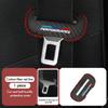For BMW 1/2pcs Car Seat Belt Buckle Cover Leather Protector Anti-collision Case Accessories Performance E91 X5 E70 F11 E30 F31 E1