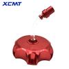 Tampa do tanque de combustível de gás de alumínio CNC para Kayo Bse chinês CRF TTR KLX 110 50 70 90 125 140 150 160 190 CC Dirt Pit Bike Parts