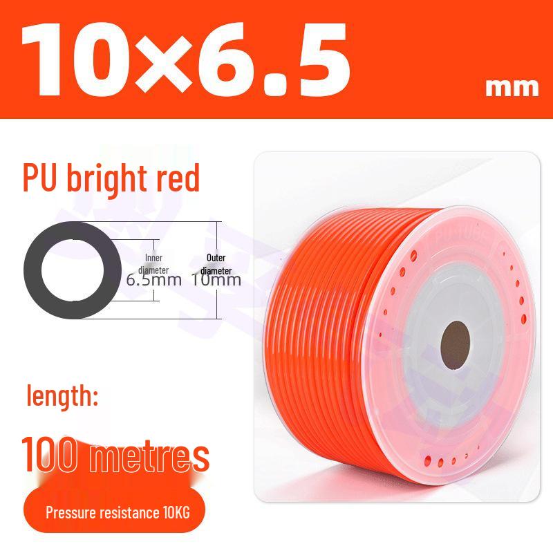 Transparent PU Air Hose for Compressors: Sizes 3-22mm