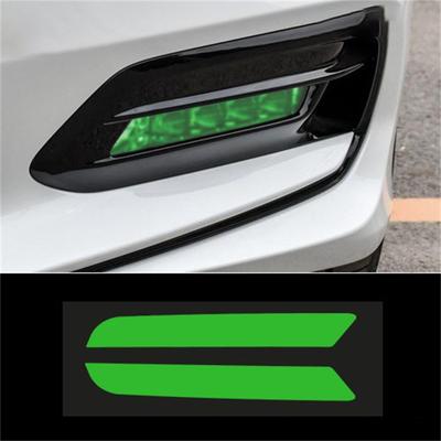2x Adesivos de Película Refletora para Farol de Nevoeiro Dianteiro Vinil Tint para Honda Accord 2018-20