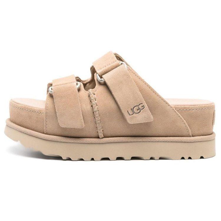 UGG Gumijas Nodilumizturīgas Čības Sieviešu Bēšas