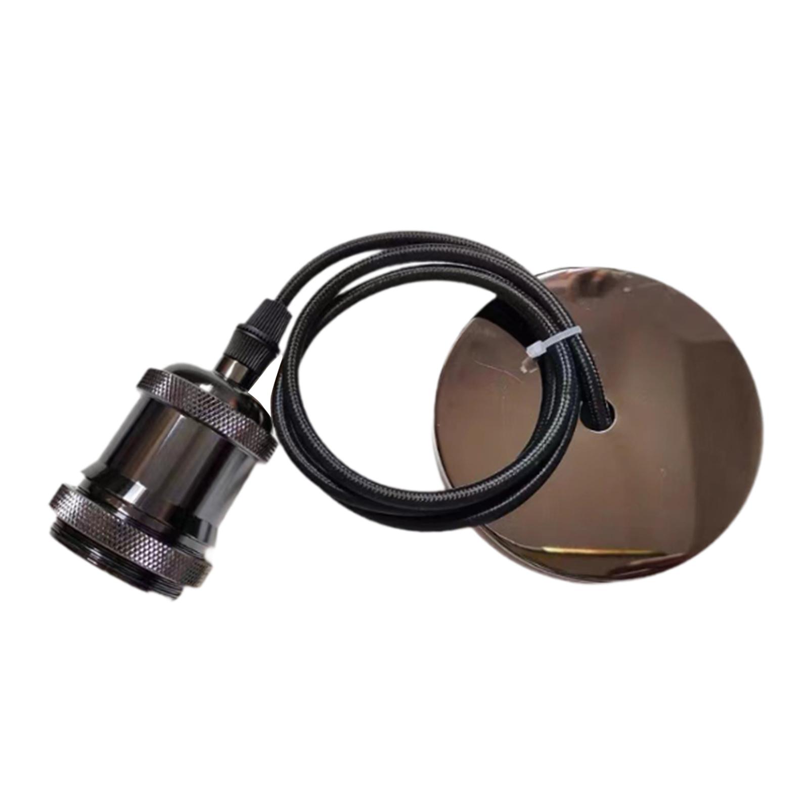 

Вилка для подвесного светильника, розетки, комплект шнуров для подвесного светильника для дома, кухни, отеля чёрный