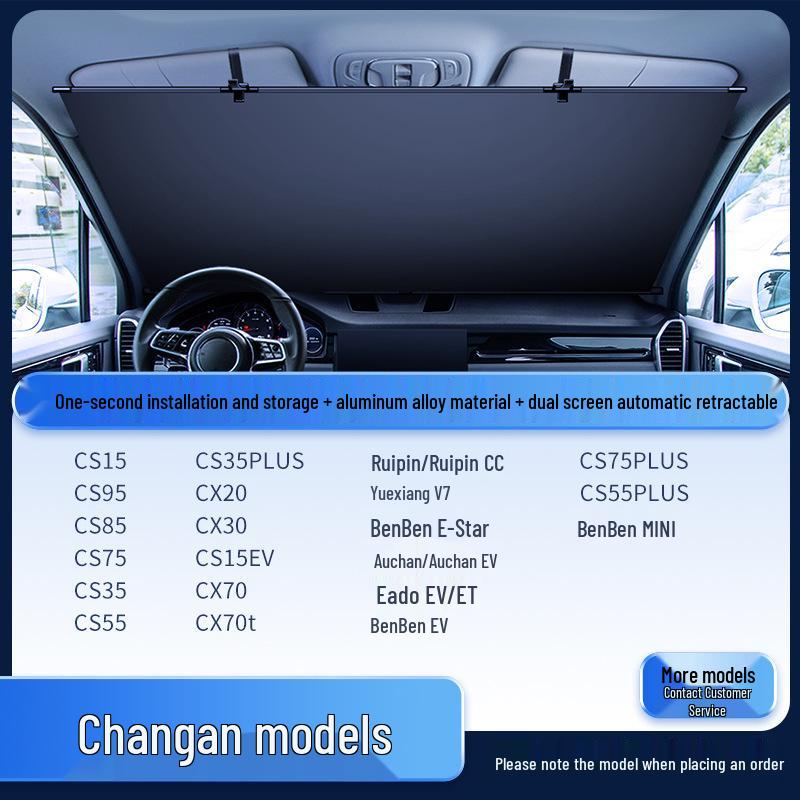 Car Windshield Sunshade - Heat Insulation & Light Blocking for Summer