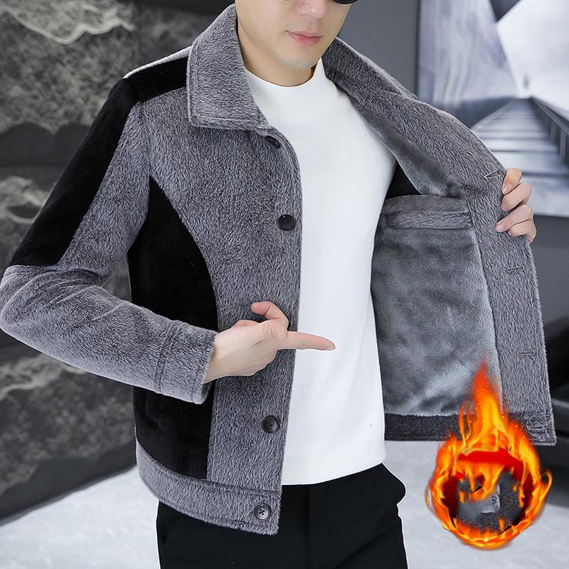 

Мужская зимняя куртка Повседневная куртка Зимняя короткая куртка Теплая утолщенная куртка с капюшоном 5XL