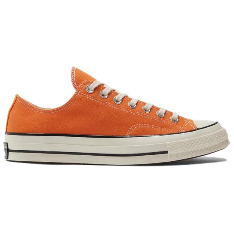 Converse 1970s Versatile Casual Comfortable Slip Resistant Durable Support Low Top Canvas Shoes Unisex sneaker Orange A11445C