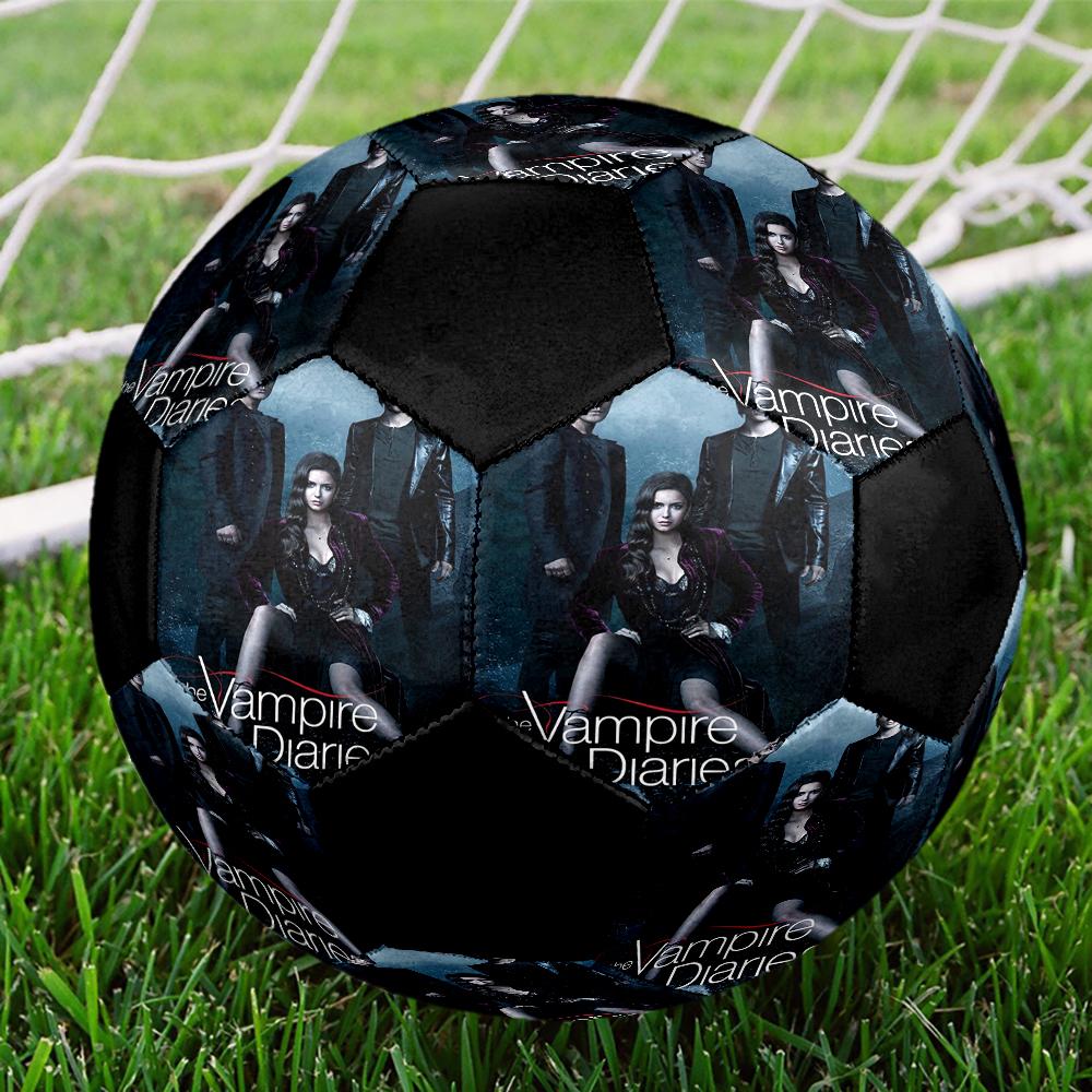 Vampire Diaries Theme Size 5 Soccer Ball, Suitable for Both Indoor and Outdoor Matches, a Gift Suitable for Everyone.