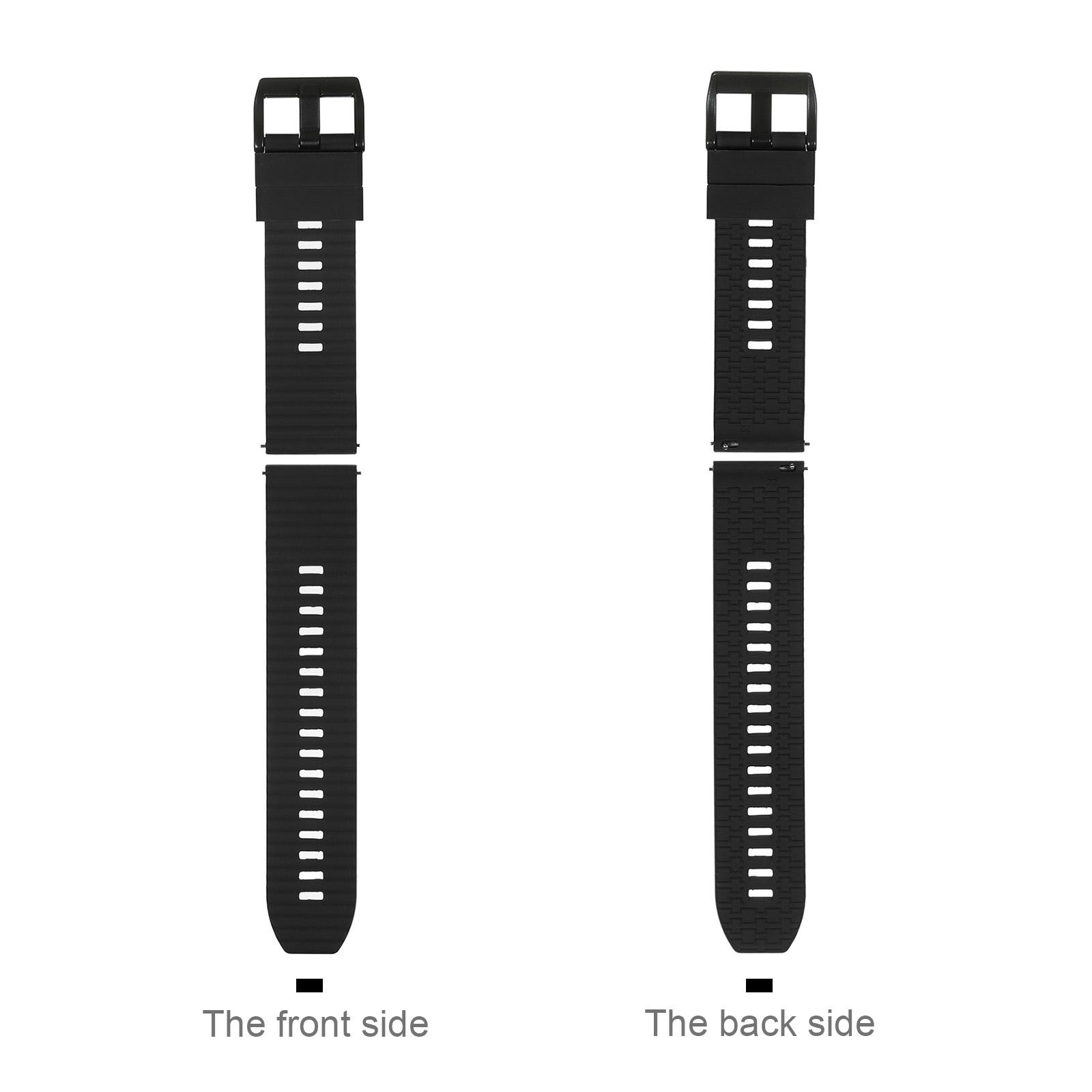 22mm Watch Band Soft Silicone Quick-Release Strap with Buckle Breathable Watchband Wristband Compatible with 22mm SmartCelsiusTraditional Watch