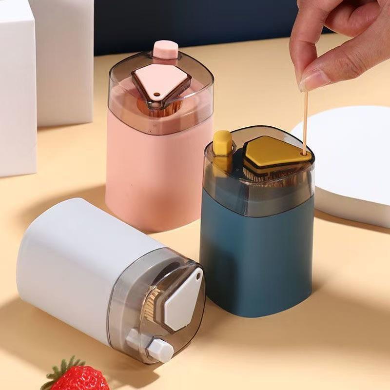 Creative Pop-Up Portable Toothpick Holder for Home