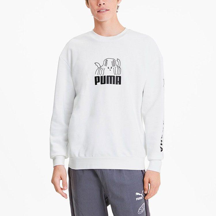 Puma X TYAKASHA Sweatshirts Men's Crew Neck Moderate Regular 595562-02