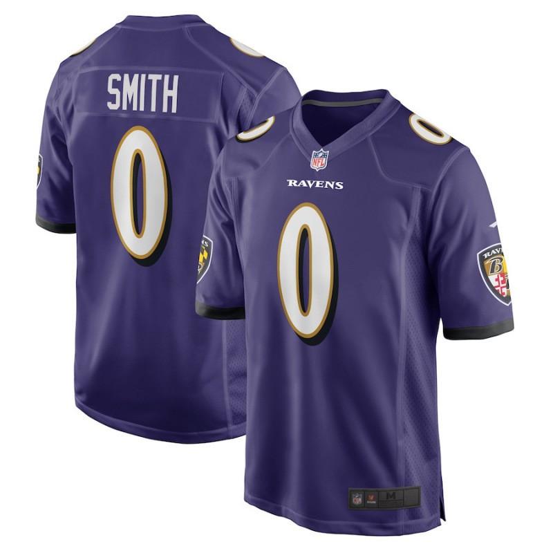 2026 NFL Short Sleeve Jersey Baltimore Ravens Second Generation Embroidered Football