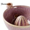Manual Citrus Juicer Ceramic Berry Washing Bowl, Reamer, Fruit Cleaning Kitchen Prep Bowl And Juice Extraction Tool for Breakfast Salad Tableware Gift