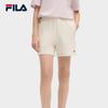 FILA Lifestyle Original Comfortable Knitted Casual Five-Point Shorts Women shorts Steam-White F51W519601F-IV