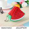 Portamonete Creativo Peluche Frutta Cartoon Borsa Portaoggetti Appeso alla Cartella Regali per le Feste dei Bambini