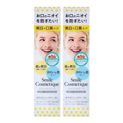 

Отбеливающая паста Smile Cosmetics, 85 мл, с 1450 ppm фторида для профилактики кариеса, отбеливания зубов и устранения неприятного запаха изо рта (2)