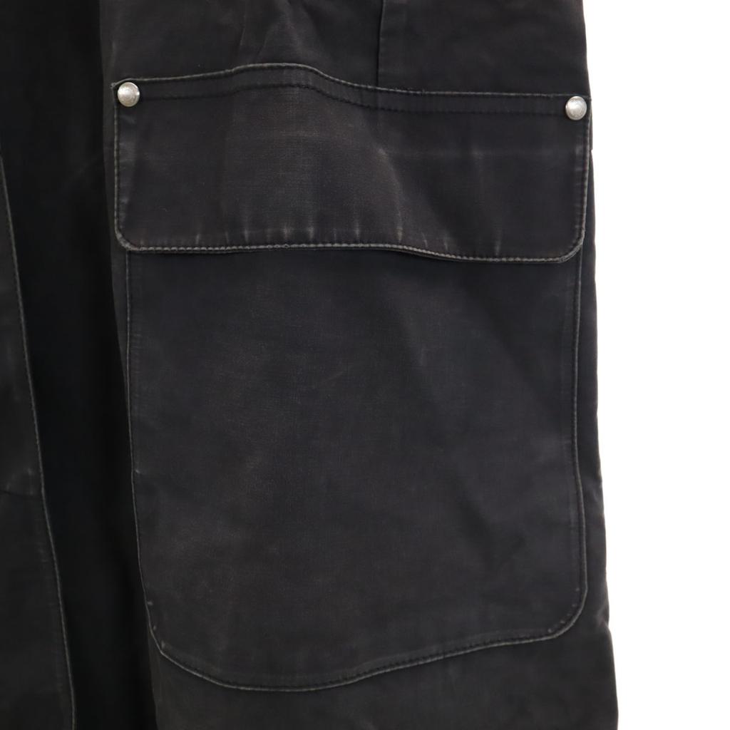 HERMES Made in Scotland Stainless collar coat M Brown Special wing Women Used