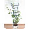 [2pcs Durable Plant Trellis] 2pcs Stackable Durable Black Plastic Plant Trellis Ladders | Indoor/Outdoor Use, Ideal for Climbing Vines