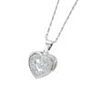 Beating Heart Smart Necklace Women'S Design Fresh And Versatile Zircon Love Pendant Neck Chain
