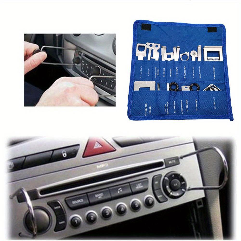 38Pcs Car Audio Release Keys Extractor Car CD Player Disassembly Tools Metal Auto Radio Repair Removal Tool