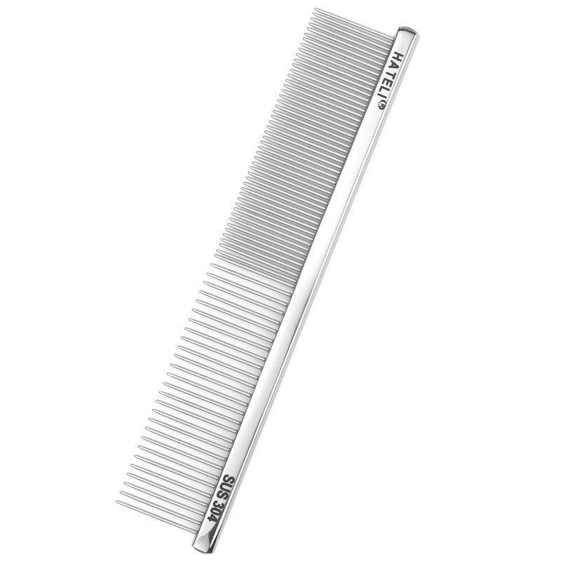 Pet Grooming Brush - Dog and Cat Brush - Cat Comb - Beauty Brush - Stainless Steel Mini Comb - Face Comb