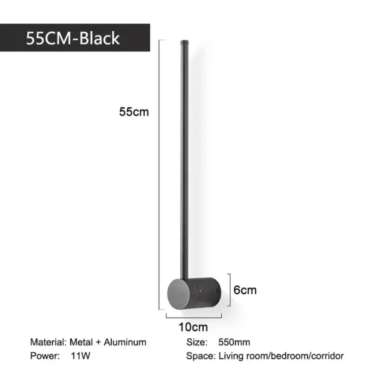 

Новые элегантные современные настенные светильники в скандинавском стиле с регулировкой яркости и вращением на 360° — стильные светодиодные бра для спальни и гостиной — идеально подходят для ИИ Touch Switch Dimming
