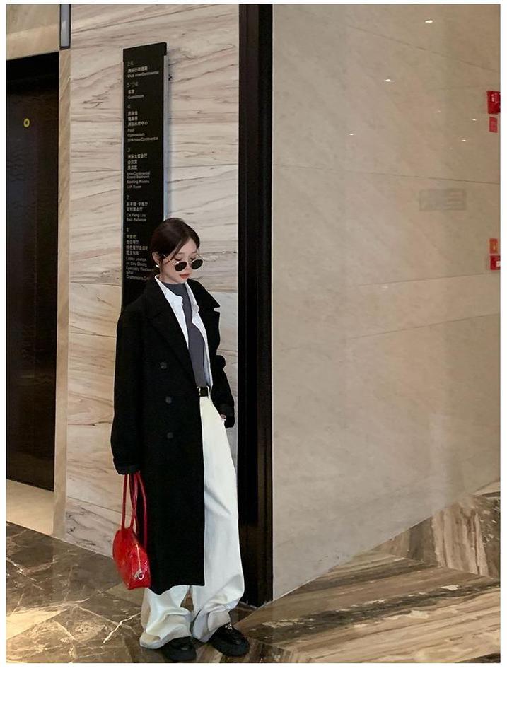 Women's Korean Style Soft Semi-High Neck Slim Fit Pullover Knit Sweater for Autumn and Winter