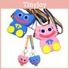 Huggy Playtime Poppy Wuggy Kissy Missy Pop It Shoulder Bag Coin Keychain Purse