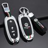 For VW Zinc Alloy Car Smart Key Case Cover Protection Shell For VW Volkswagen Touareg 2017 2018 2019 2020 2021 Auto Keyless Ac