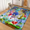 Sonic Hedgehog Carpet Floor Mat Shaggy Rug 8X10 Rug Kids Room Rug Kitchen Floor Mat Fast Drying