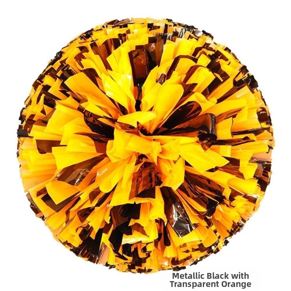 25cm Kids Game Pom Poms PET Come On Props Cheap Practical Cheerleading Multicolors Sports Match Vocal Ball Club Supplies