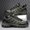 Fashion Shoes For Men Hiking Outdoor Leather Casual Sneakers Walking Climbing Water Proof Wear-resistant Anti-slip New Men's Sport Shoe