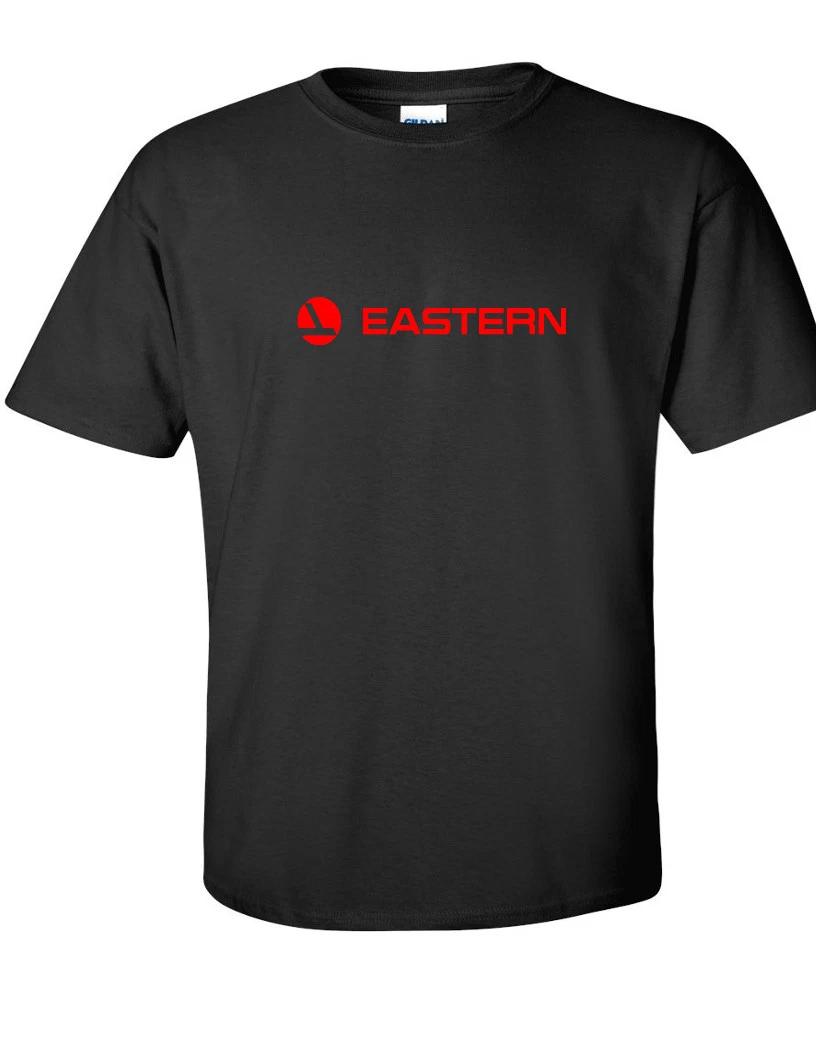 Eastern Airlines Red Retro Logo Shirt Aviation Geek Black T-Shirt S-5XL S