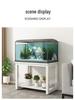 Heavy-Duty Wrought Iron Fish Tank Stand with Cabinet Storage