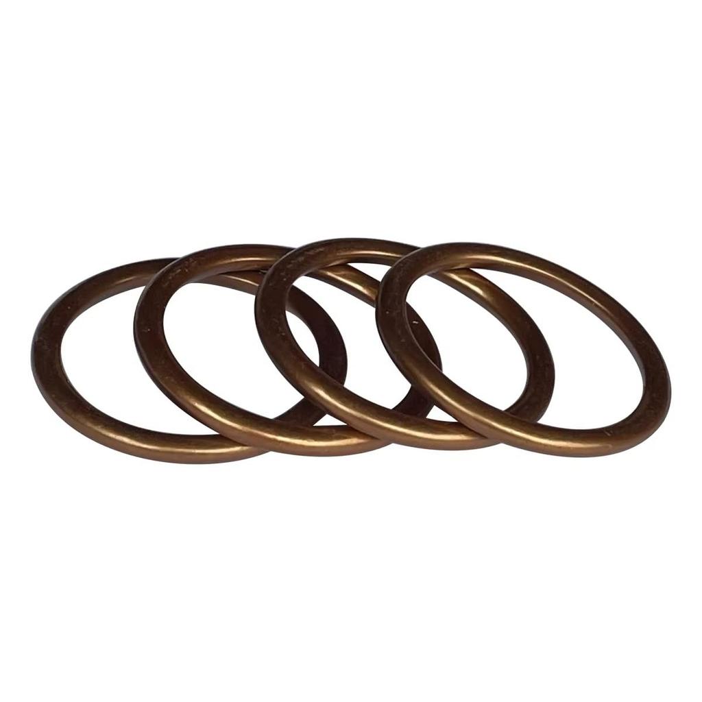 Motorsykkel Eksospakning 36*42*2 Kompatibel med: ZZ-R250/Zephyr 400/Zephyr Chi NinjaZX-7/7R/7RR/9R NINJIA650/1000 VN650 VERSYS650/1000 Z650/900/1000