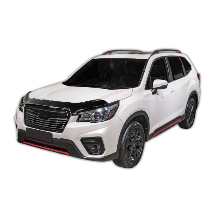 Déflecteur De Capot - SCOUTT - Subaru Impreza 2016-2019 - ABS - Installation Facile - Noir