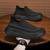 Thick Sole Men Running Shoes Comfortable And Non Slip Mesh Breathable Men‘s Casual Sneakers 2024 Trendy Versatile Mens Loafers