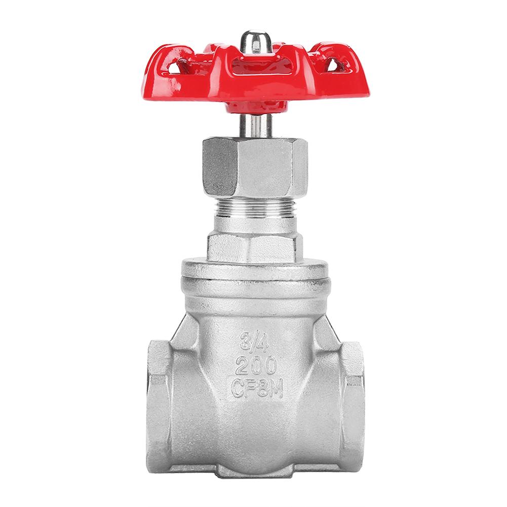 

DN20 Stainless Steel Gate Valve BSPP G34 Rotary Sluice Valve for Water Oil Gas